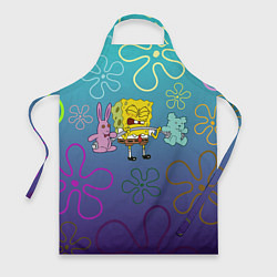 Фартук кулинарный Spongebob workout, цвет: 3D-принт