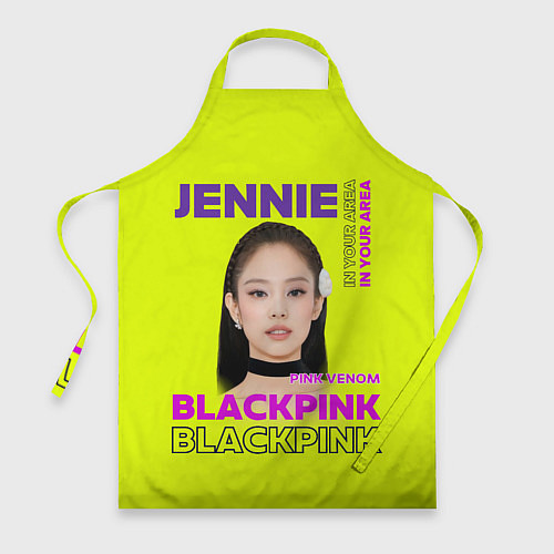 Фартук Jennie - певица Blackpink / 3D-принт – фото 1