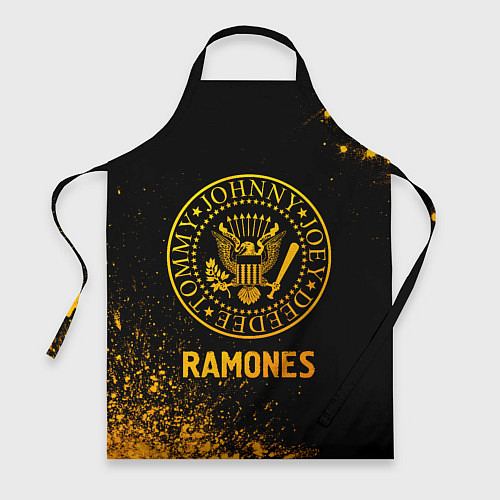 Фартук Ramones - gold gradient / 3D-принт – фото 1