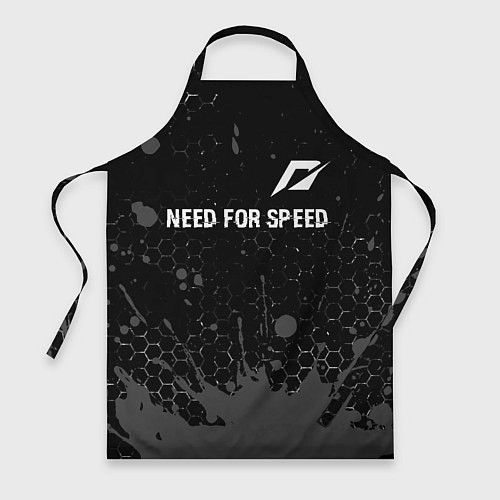 Фартук Need for Speed glitch на темном фоне посередине / 3D-принт – фото 1