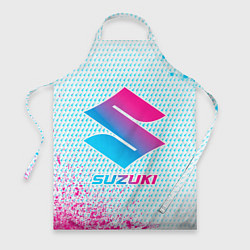 Фартук Suzuki neon gradient style