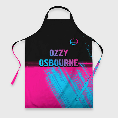 Фартук Ozzy Osbourne - neon gradient посередине / 3D-принт – фото 1