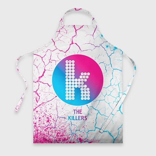 Фартук The Killers neon gradient style / 3D-принт – фото 1