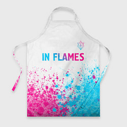 Фартук In Flames neon gradient style посередине