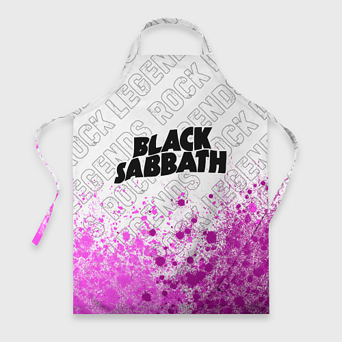 Фартук Black Sabbath rock legends посередине / 3D-принт – фото 1