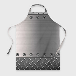Фартук кулинарный Стальные листы, цвет: 3D-принт