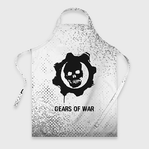 Фартук Gears of War glitch на светлом фоне / 3D-принт – фото 1