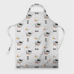 Фартук Гусь и фигуры