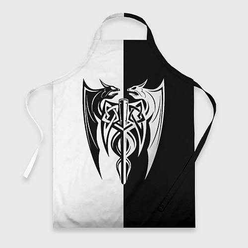 Фартук Демоны - кельтика / 3D-принт – фото 1