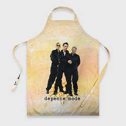 Фартук кулинарный Depeche Mode - Universe band, цвет: 3D-принт