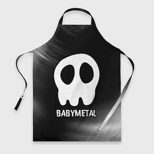 Фартук Babymetal glitch на темном фоне / 3D-принт – фото 1