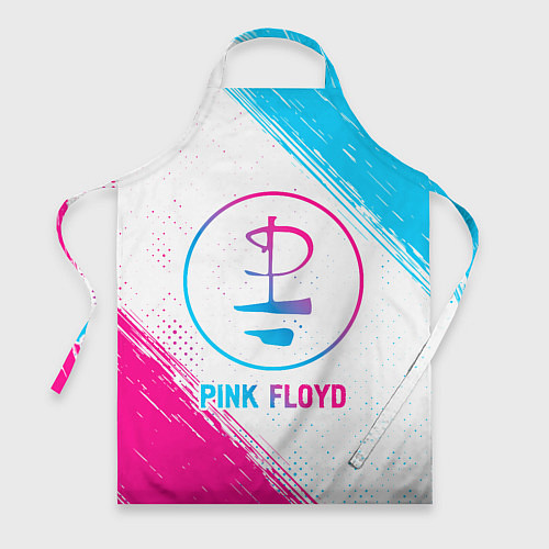 Фартук Pink Floyd neon gradient style / 3D-принт – фото 1