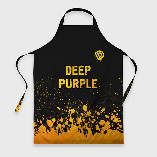 Фартук Deep Purple - gold gradient посередине / 3D-принт – фото 1