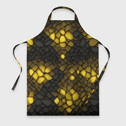 Фартук Жёлтый трескающийся камень