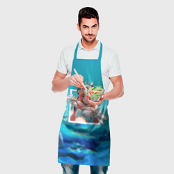 Фартук кулинарный Нилу танцовщица, цвет: 3D-принт — фото 2