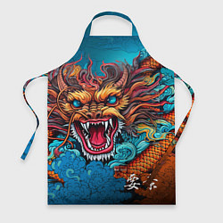 Фартук кулинарный Граффити с драконом, цвет: 3D-принт
