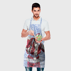 Фартук кулинарный GTA online - Новый год, цвет: 3D-принт — фото 2