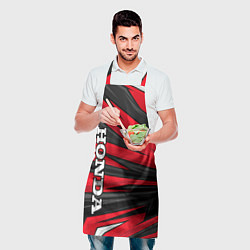 Фартук кулинарный Red sport - honda, цвет: 3D-принт — фото 2