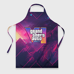 Фартук GTA 6 summer logo