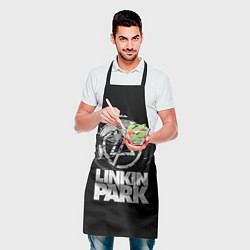 Фартук кулинарный Linkin Park рэп-метал, цвет: 3D-принт — фото 2