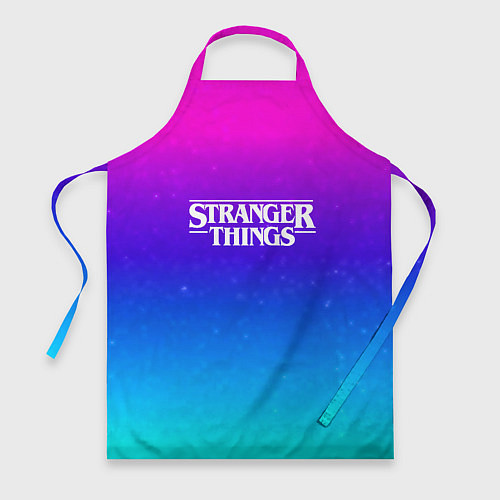 Фартук Stranger Things gradient colors / 3D-принт – фото 1