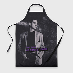 Фартук кулинарный Depeche Mode Dave Gahan noir2, цвет: 3D-принт