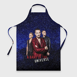 Фартук кулинарный Depeche Mode - A universe band, цвет: 3D-принт