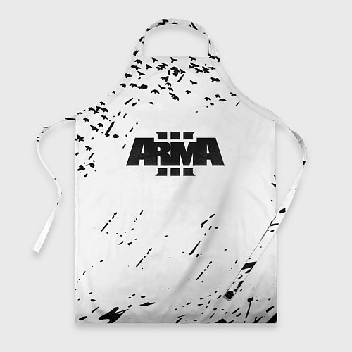 Фартук Arma 3 брызги красок экшен / 3D-принт – фото 1