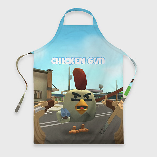 Фартук Chicken Gun - shooter / 3D-принт – фото 1