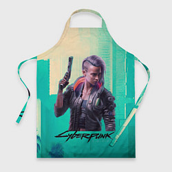 Фартук Cyberpunk 2077 game color