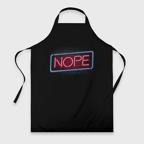 Фартук Nope - neon / 3D-принт – фото 1