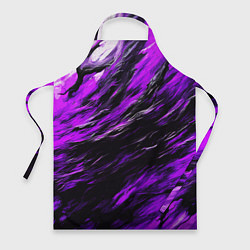 Фартук кулинарный Чёрная и розовая буря, цвет: 3D-принт