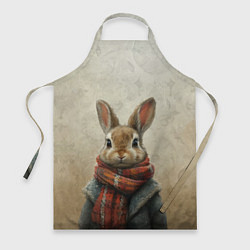 Фартук Кролик в шарфе