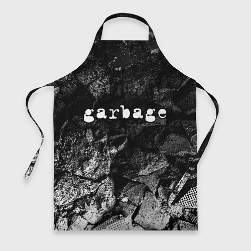 Фартук Garbage black graphite / 3D-принт – фото 1