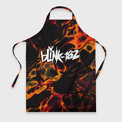 Фартук кулинарный Blink 182 red lava, цвет: 3D-принт