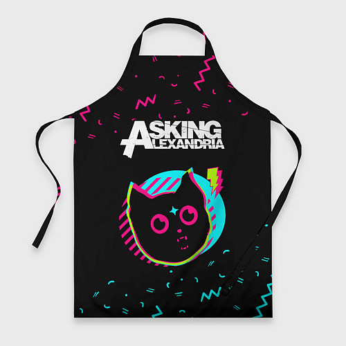 Фартук Asking Alexandria - rock star cat / 3D-принт – фото 1