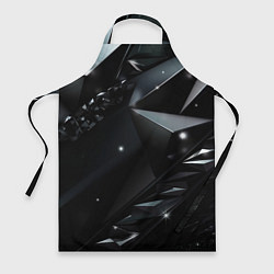 Фартук кулинарный Black luxury abstract, цвет: 3D-принт