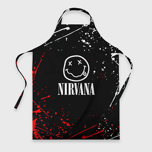 Фартук Nirvana брызги красок / 3D-принт – фото 1