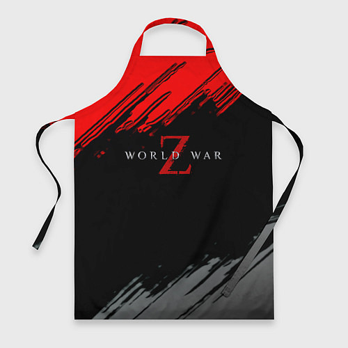 Фартук World war z краски текстура / 3D-принт – фото 1