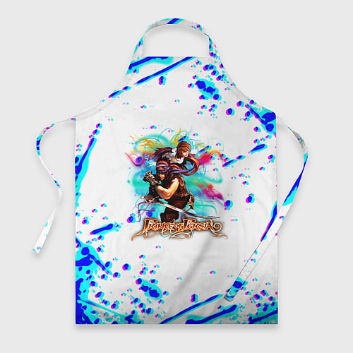 Фартук Prince of Persia краски брызги / 3D-принт – фото 1