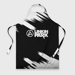 Фартук кулинарный Linkin park рок бенд краски, цвет: 3D-принт