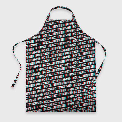 Фартук Kojima glitch pattern studio / 3D-принт – фото 1