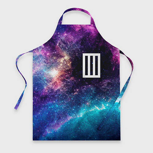 Фартук Paramore space rock / 3D-принт – фото 1