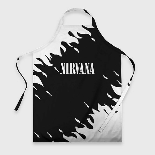 Фартук Nirvana текстура огонь / 3D-принт – фото 1