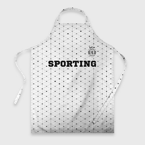 Фартук Sporting sport на светлом фоне посередине / 3D-принт – фото 1