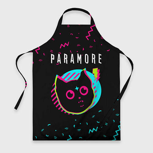 Фартук Paramore - rock star cat / 3D-принт – фото 1