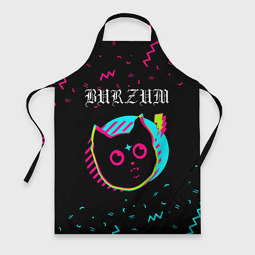 Фартук Burzum - rock star cat / 3D-принт – фото 1