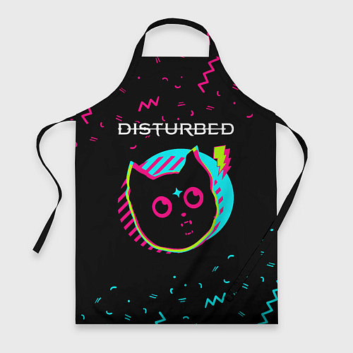 Фартук Disturbed - rock star cat / 3D-принт – фото 1