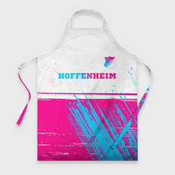 Фартук кулинарный Hoffenheim neon gradient style посередине, цвет: 3D-принт