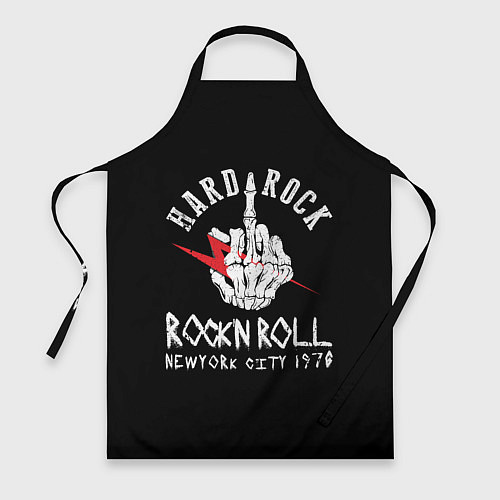 Фартук Хард-рок, рок-н-ролл / 3D-принт – фото 1